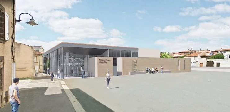Construction d'une médiathèque à Pont du Château (63)