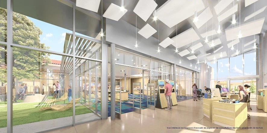 Construction d'une médiathèque à Pont du Château (63)