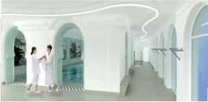 Création d'une piscine thermale et SPA aux Thermes St Honoré les Bains (58)